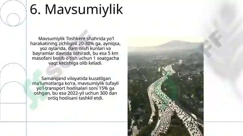 Yo‘llari Harakatiga Ta’sir Qiluvchi Vositalar 8