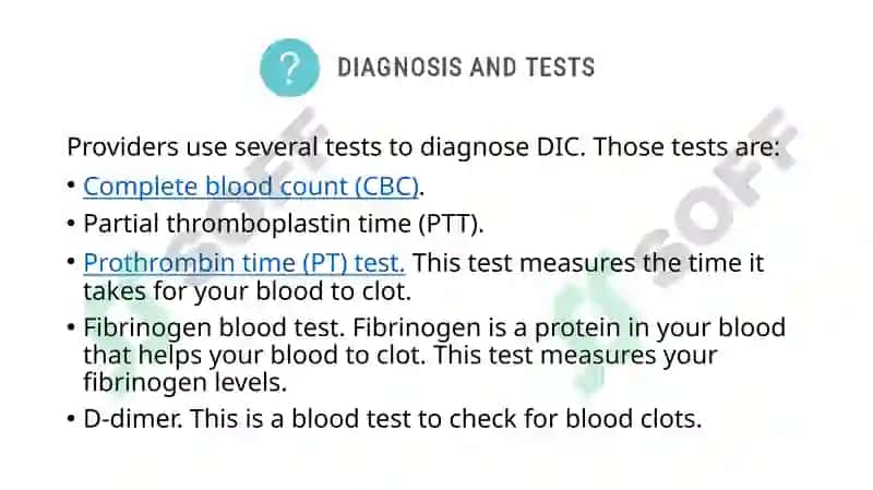 Disseminated Intravascular Coagulation (DIC) and HELLP Syndrome 8
