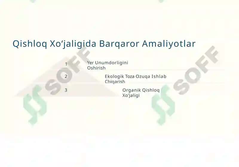 Yashil Iqtisodiyotni Rivojlantirish Strategiyasi 8