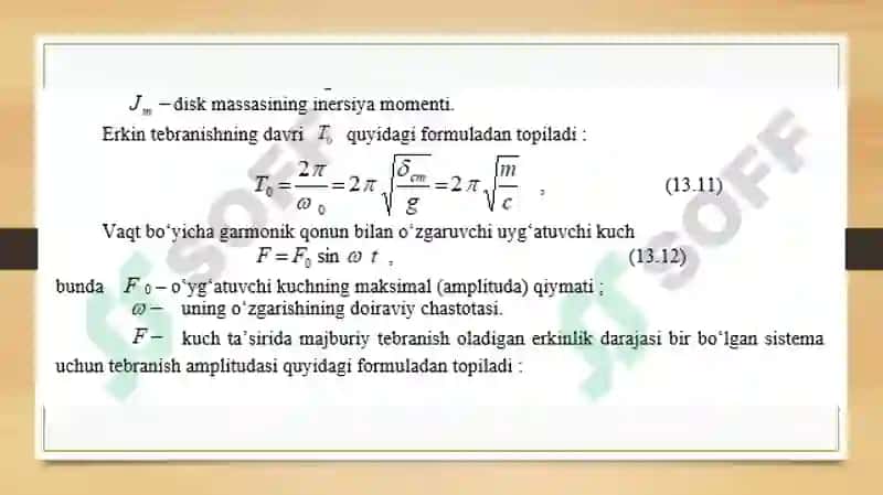 Sof egilish 8