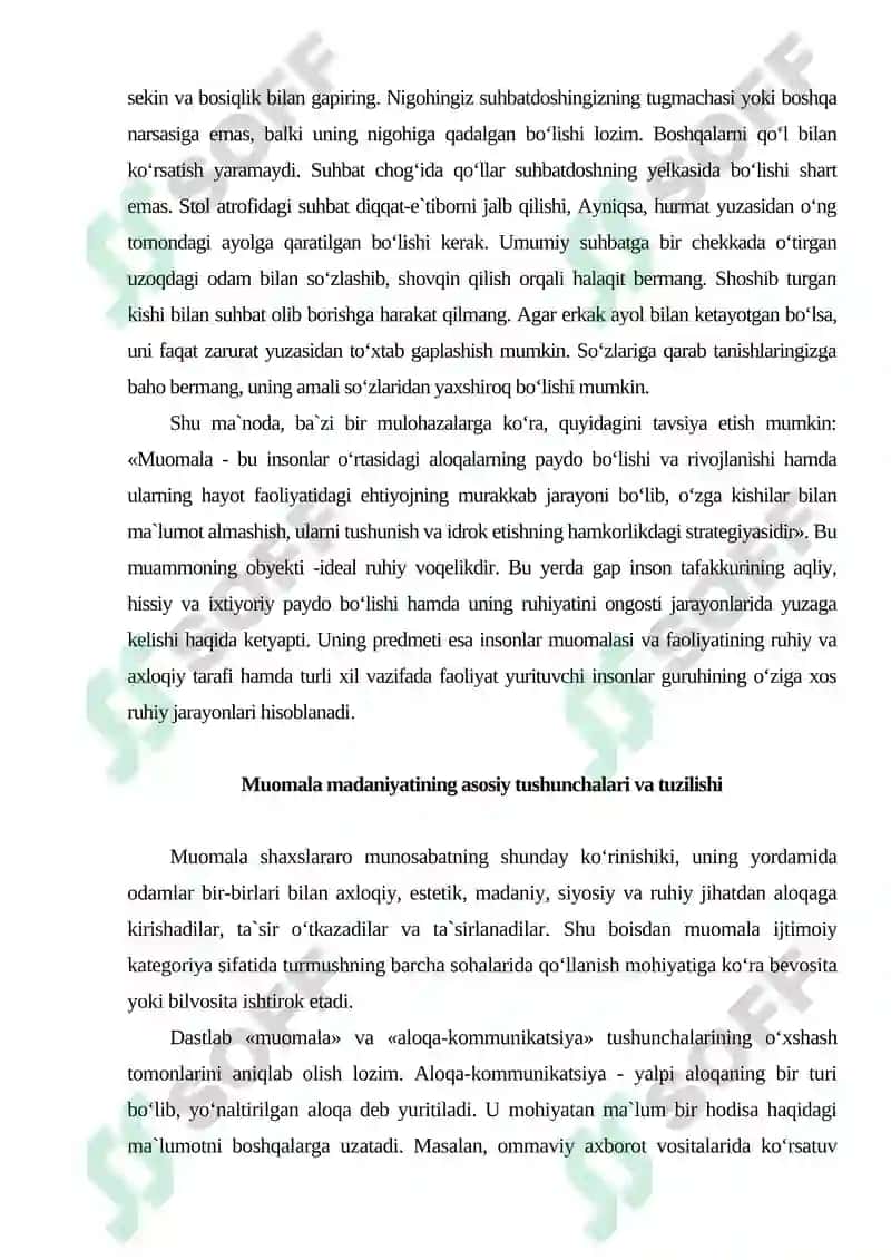 Boshqaruvda muomala madaniyatining asosiy jihatlari 8