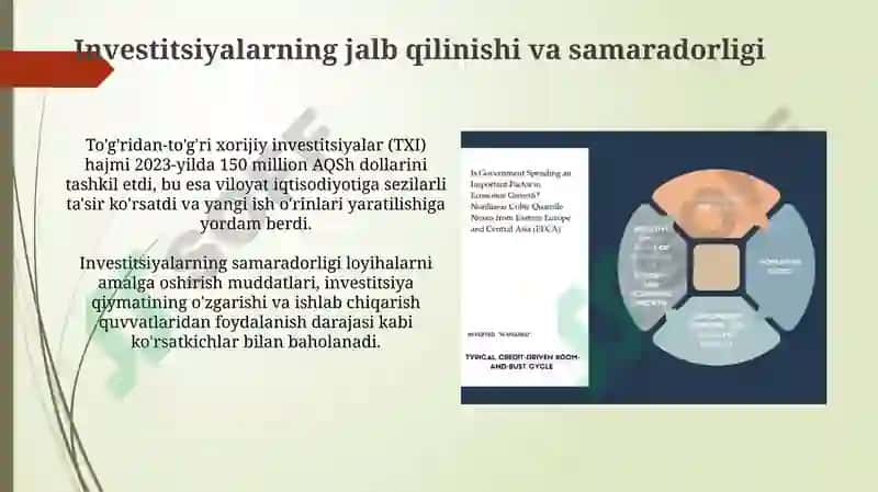 Fergana viloyati Yalpi Ichki Mahsuloti (YaIM) 8