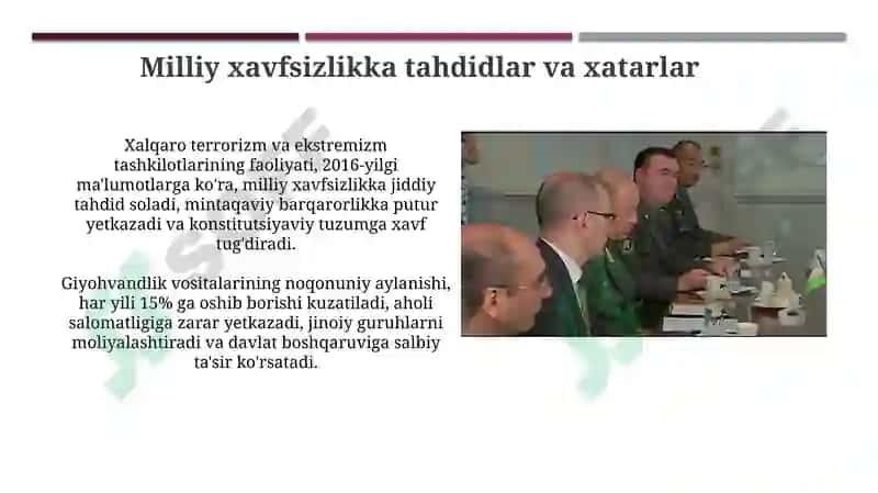 Mudofaa Doktrinasining Mazmuni 8