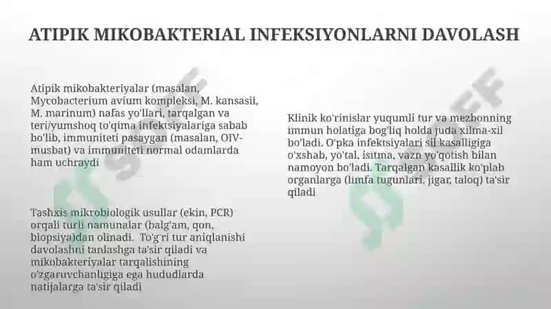 Atipik Mikobakterial Infektsiyalar 8