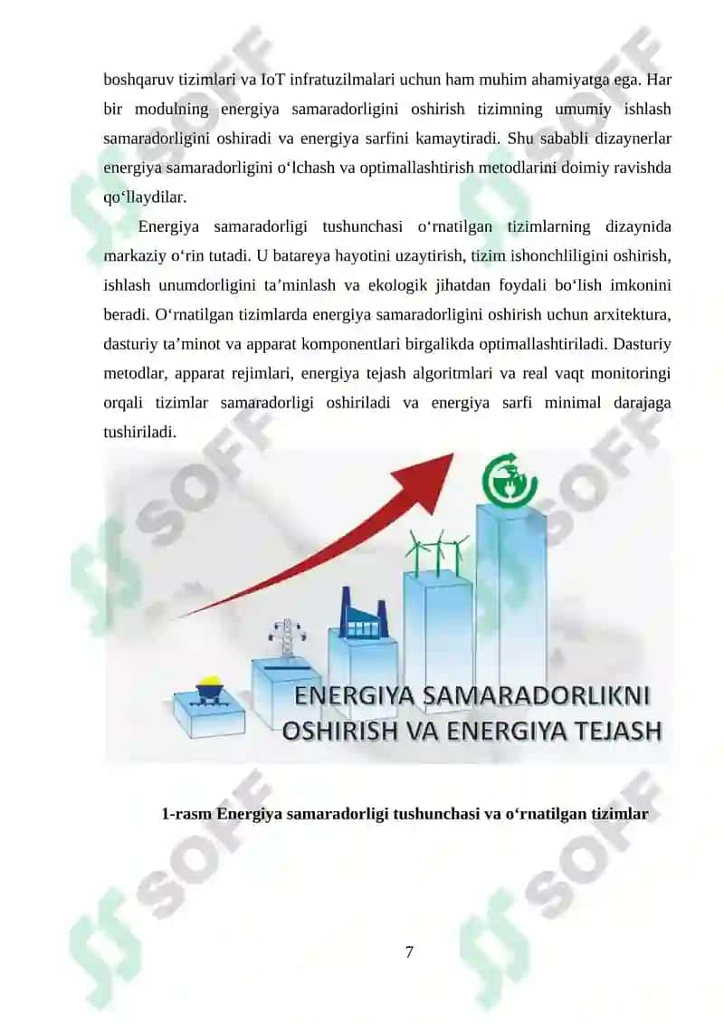 O‘RNATILGAN TIZIMLARDA ENERGIYA SAMARADORLIGINI OSHIRISH USULLARI 8