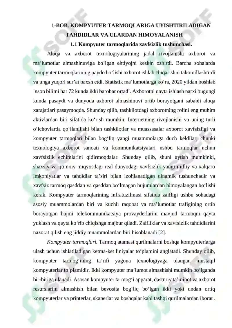 Kompyuter tarmog‘ida hujumlarni aniqlashning zamonaviy vositalari tahlili 8