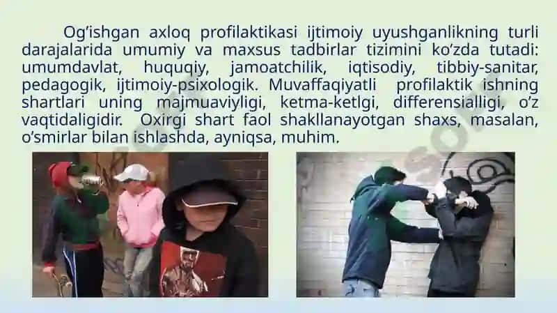 Xulqiog’ishgan bolalar psixologiyasi 8