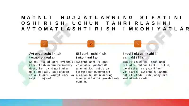 Matnli hujjatlar bilan ishlash 8