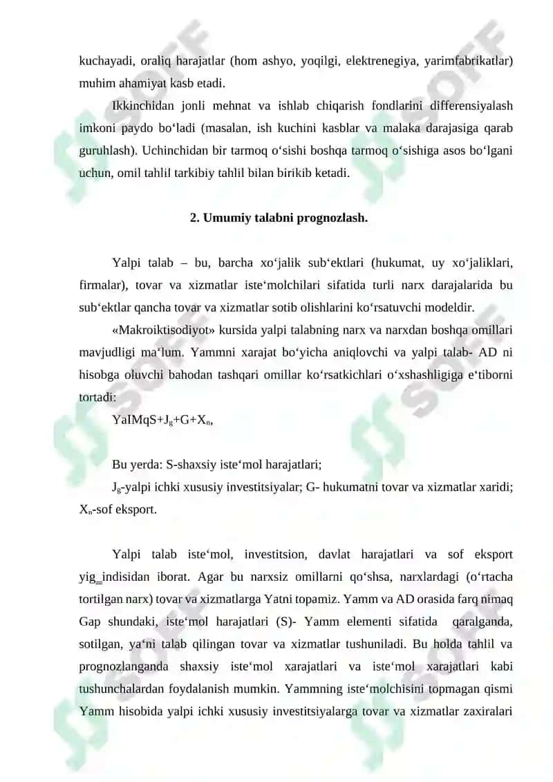 ENERGIYA ISTE’MOLI VA IQTISODIY RIVOJLANISH O‘RTASIDAGI MUNOSABATNI EKONOMETRIK MODEL ORQALI ANIQLASH. 8