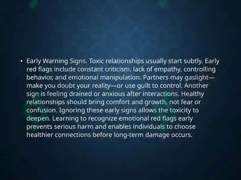 Toxic Relationships and How to Identify Them 8