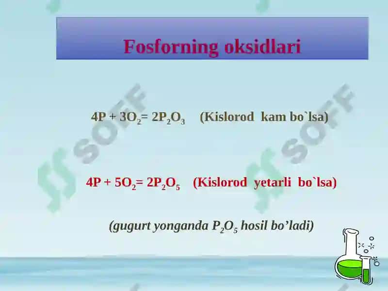 Fosforningkislorodlibirikmalari 8