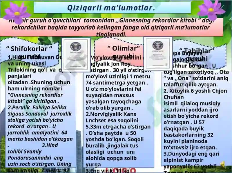 8-sinf odam va uning salomatligi 8