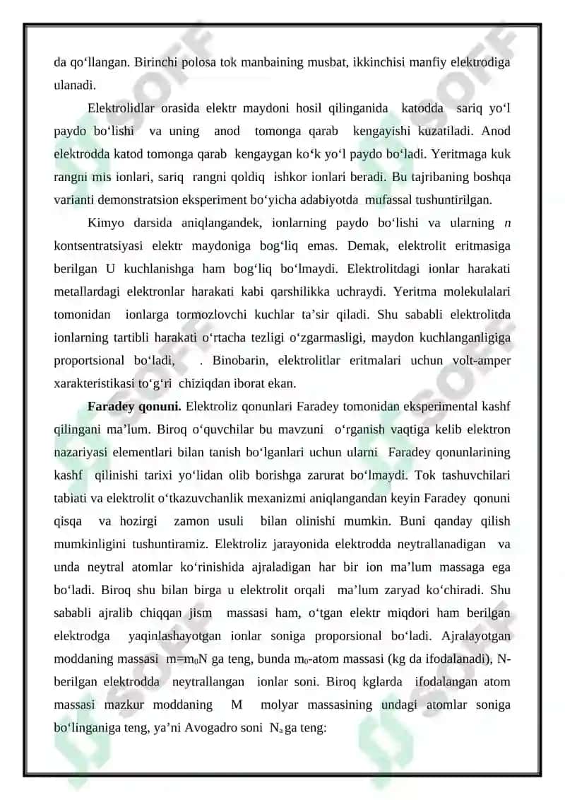 Elektr sxemasidagi ulanishlar matritsasi 8