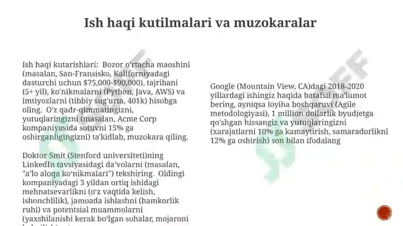 Muloqot Uslubini Baholash 8