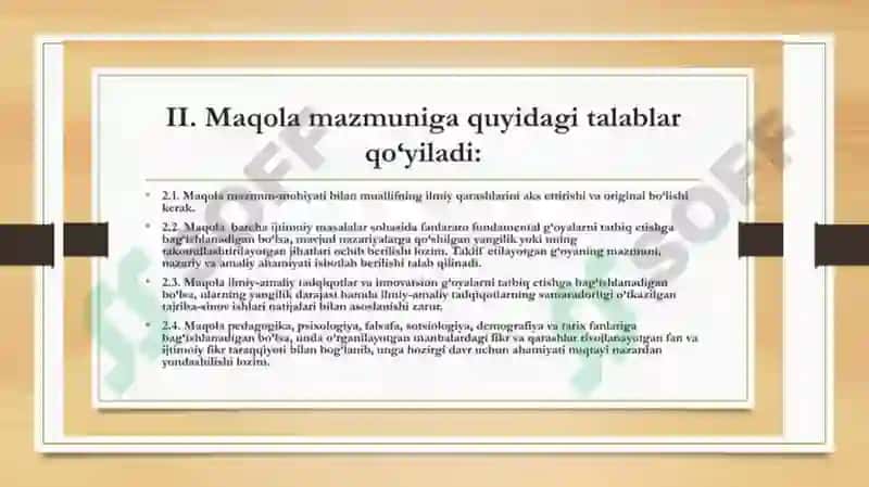 Ilmiy maqola qanday yoziladi? 8