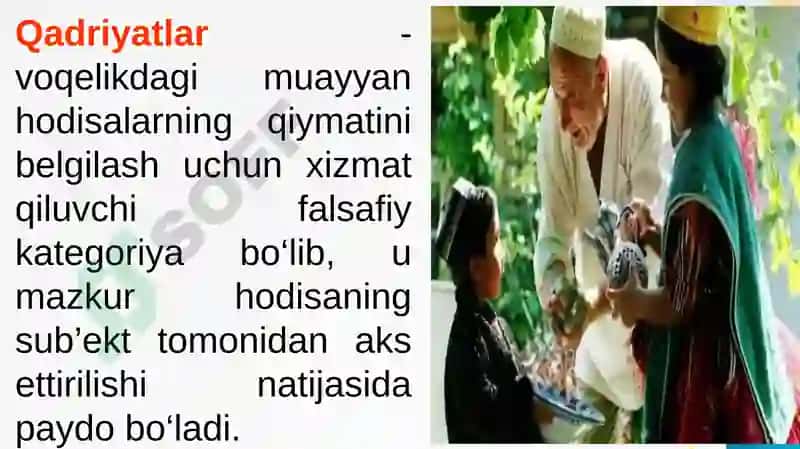 Qadriyatlar Falsafasi (Aksiologiya) 8