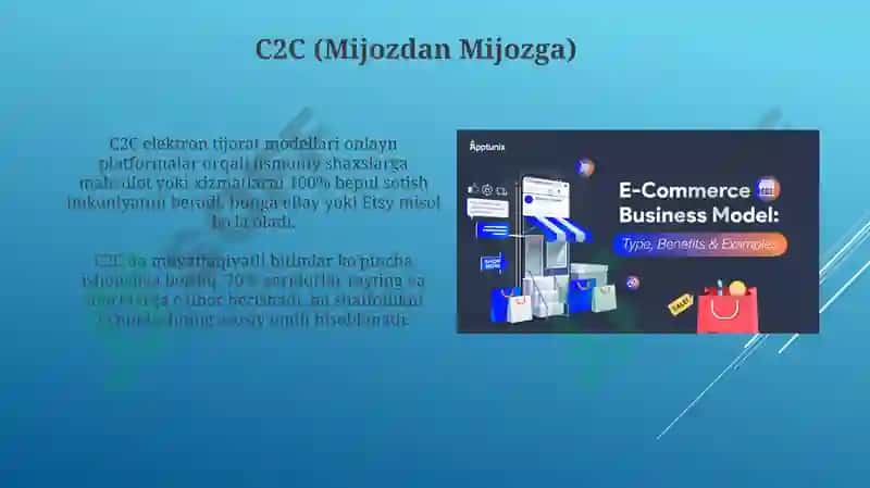 Elektronbiznes va elektrontijorat modellari 8