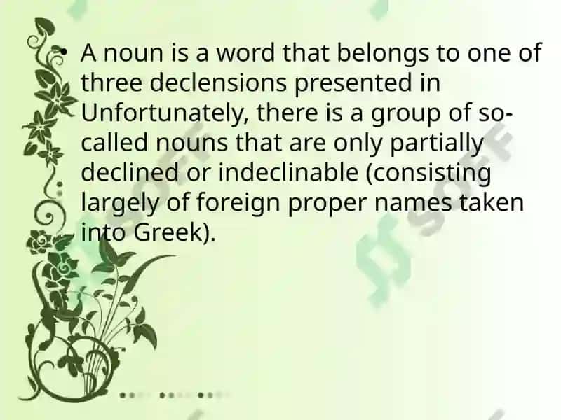 THE PROBLEM OF THE CLASSIFICATION OF WORDS 8