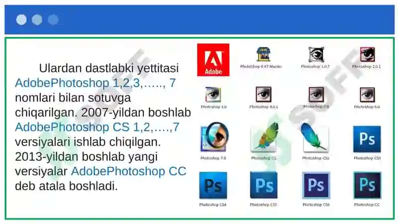 Kompyuter grafikasi va ularning turlari (Adobe Photoshop) 8
