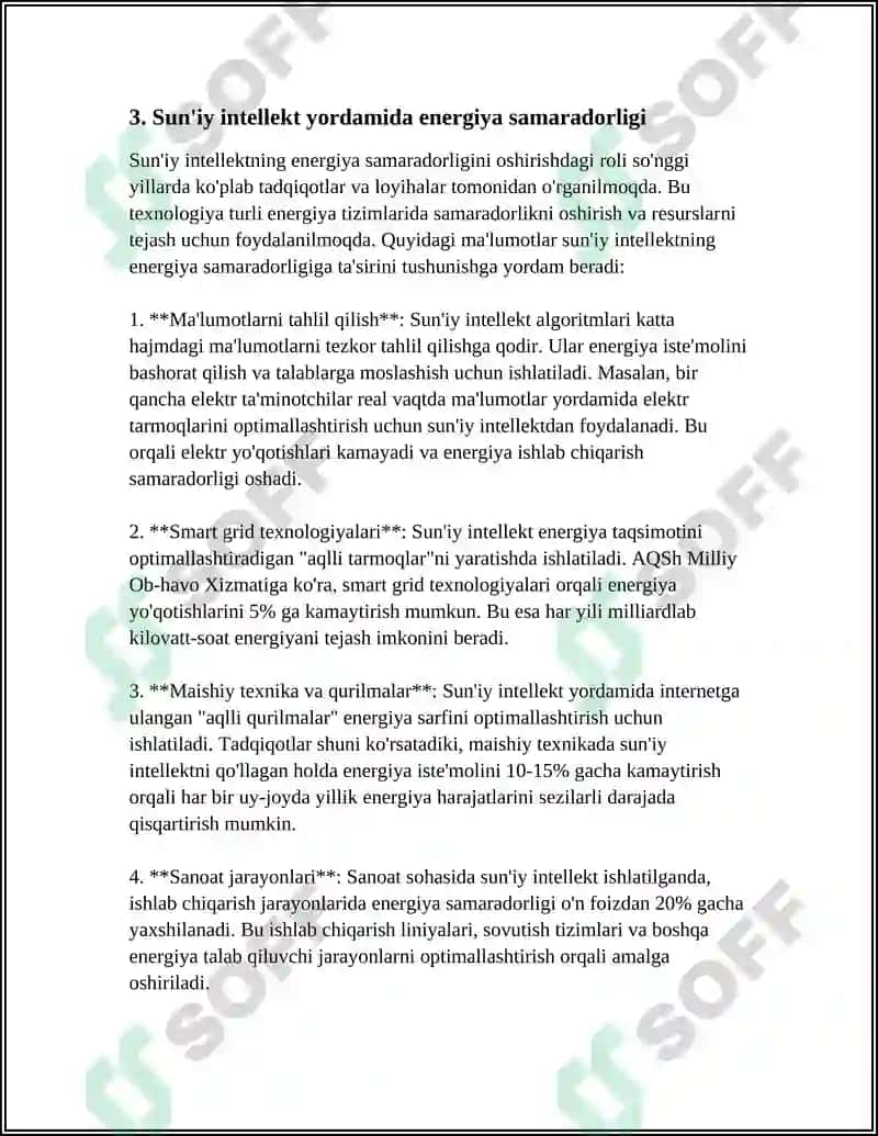 IQTISODIYOTNING TURLI TARMOQLARIDA SUN'IY INTELLEKT TEXNOLOGIYALARIDAN FOYDALANISH IMKONIYATLARI 8