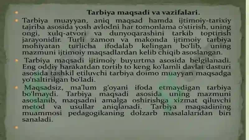 TARBIYA 8