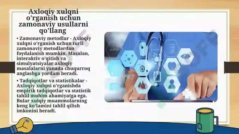 Nayrovizualizatsiyaning ahloqiy muammolari pptx 8