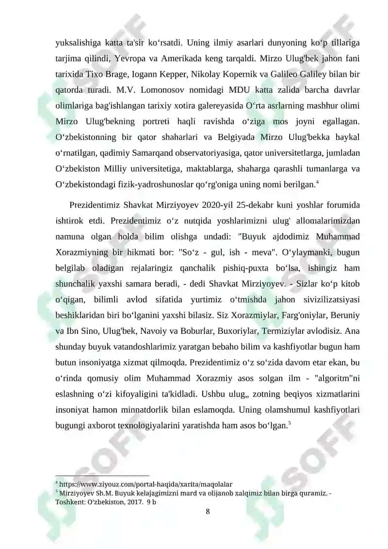 YUKSAK MA’NAVIYATLI YOSHLARNI TARBIYALASHDA OʻRTA OSIYO ALLOMALARI ILMIY MEROSINING OʻRNI 8