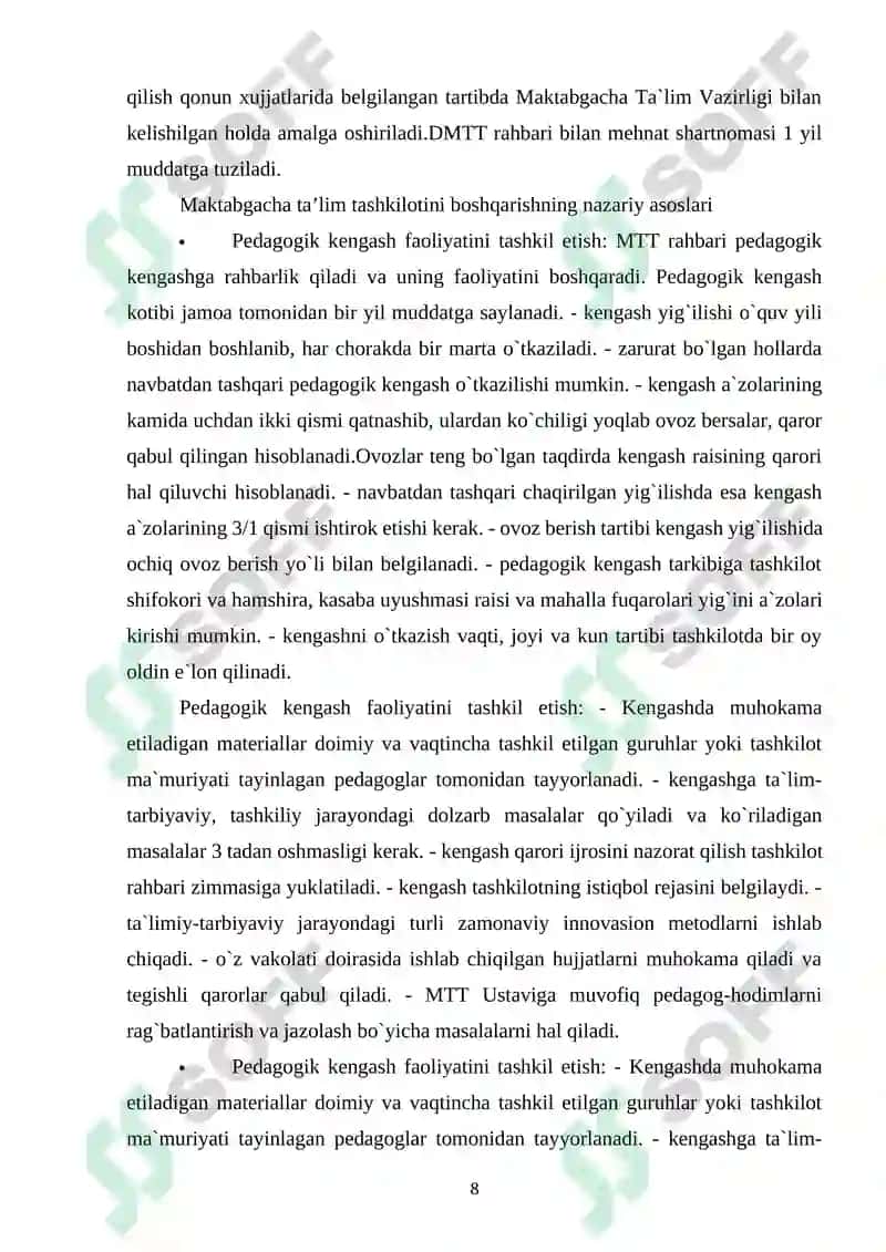Maktabgacha Ta'lim Tashkilotlari 8