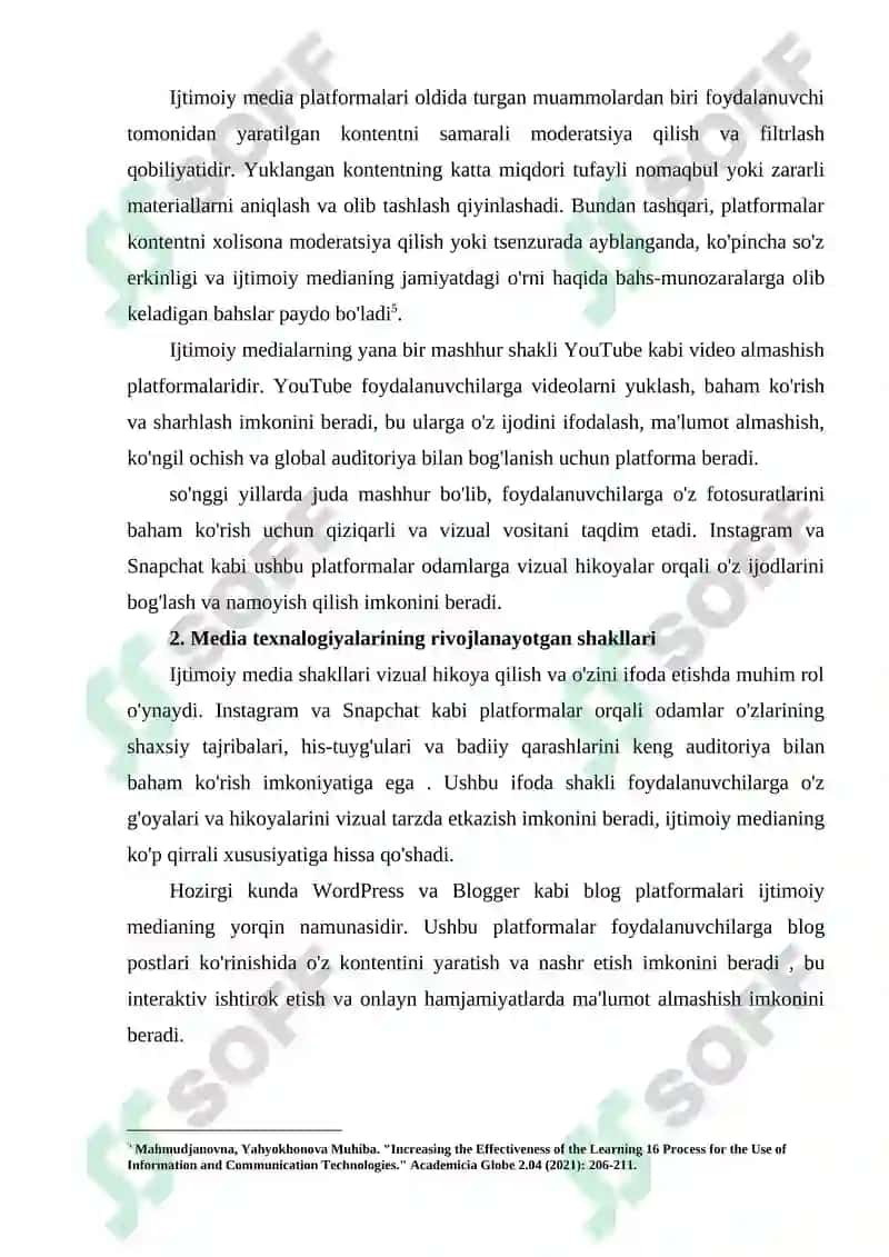 Media texnalogiyalar kundalik hayotda 8
