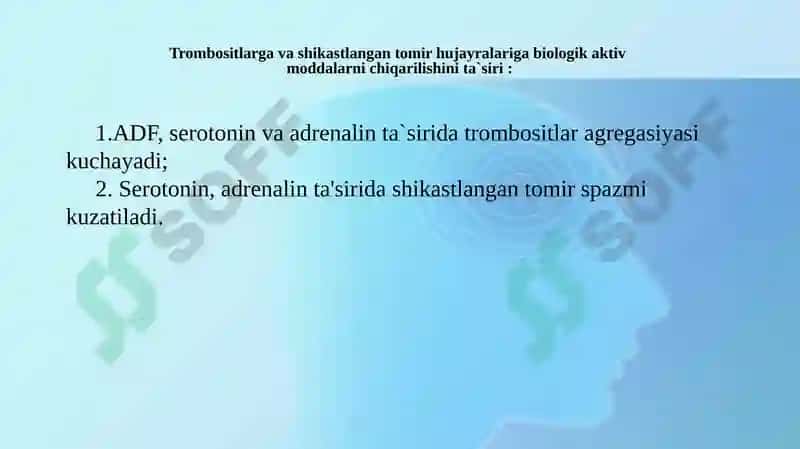 Qon ivish tizimi laborator diagnostikasi 8