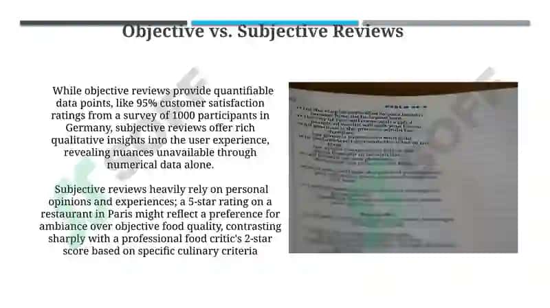 Review. Assessing good and bad. 8
