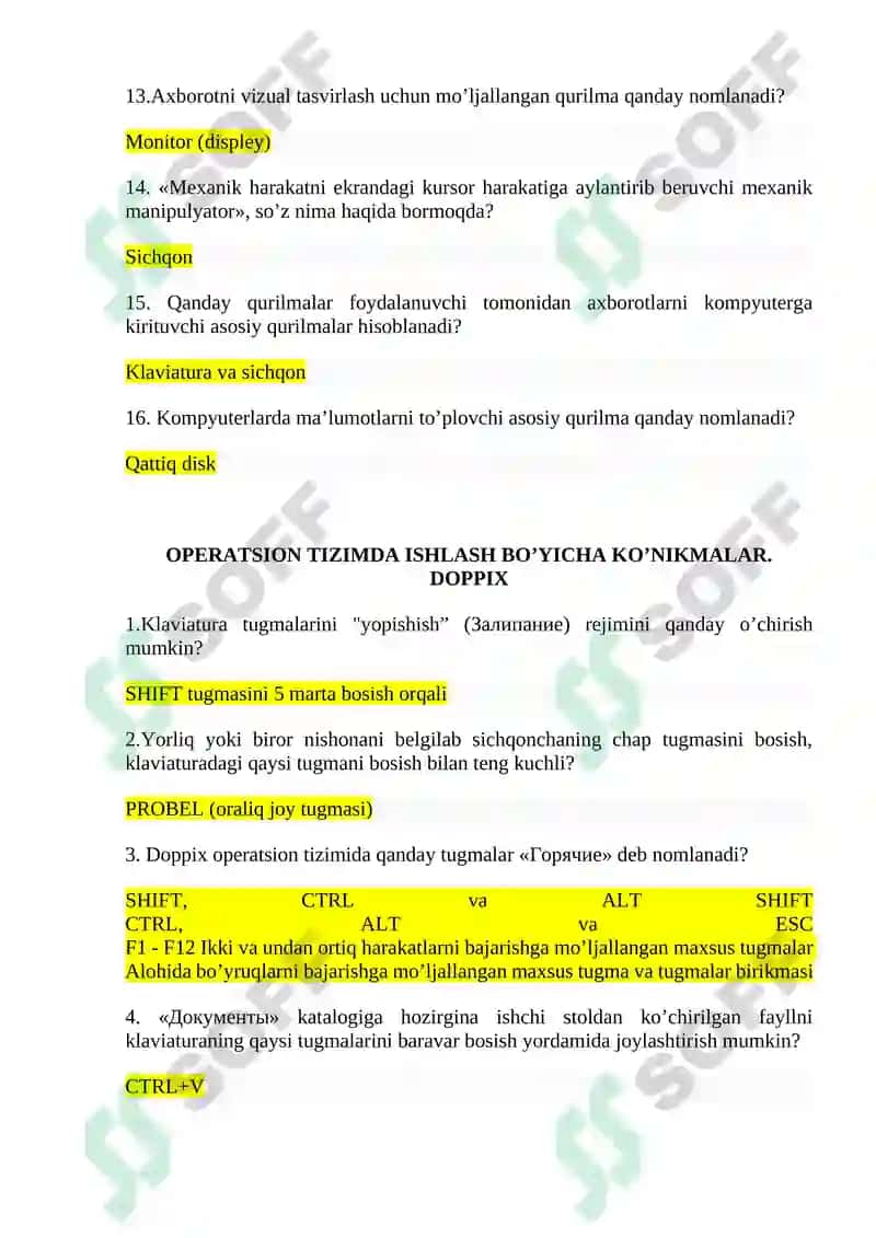 2026 yilgi argos IQ test javoblari 8