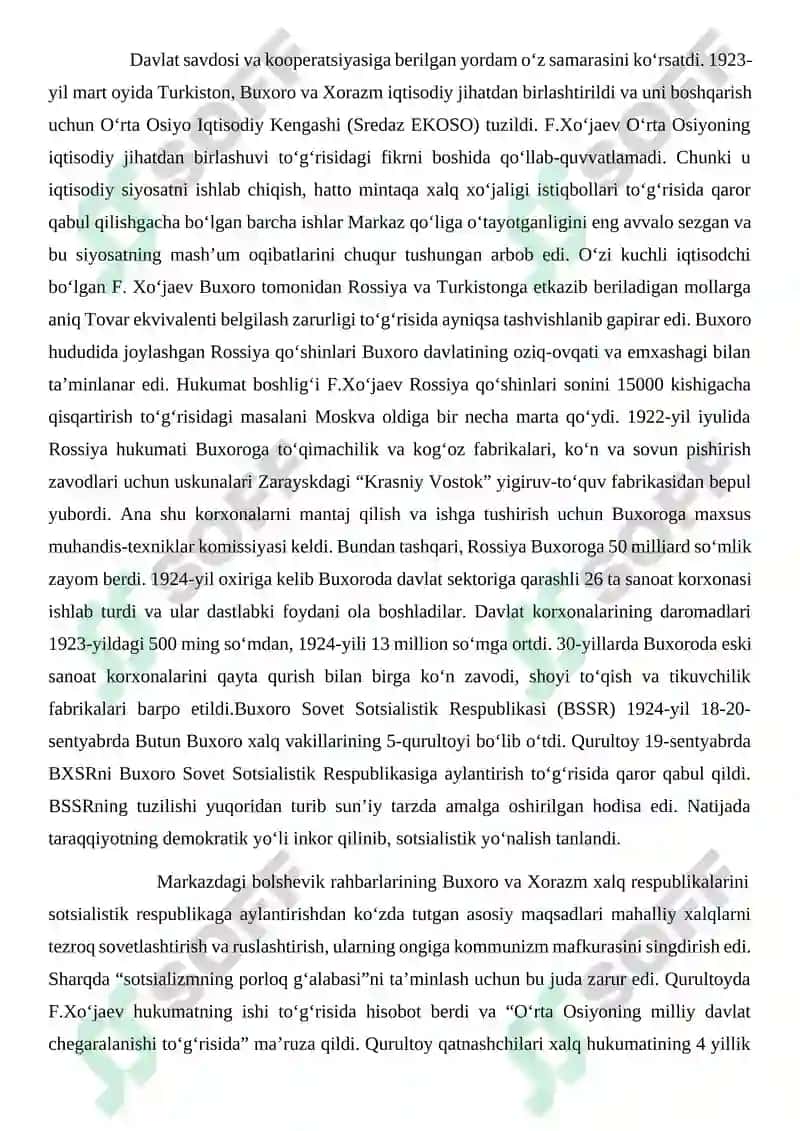 BSXR va uning tarixiy geografiyasi 8