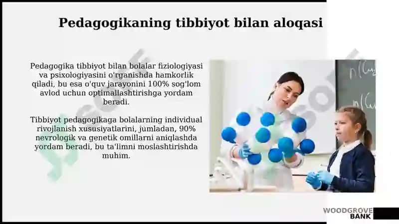 Umumiy pedagogikaning boshqa fanlar bilan aloqasi 8