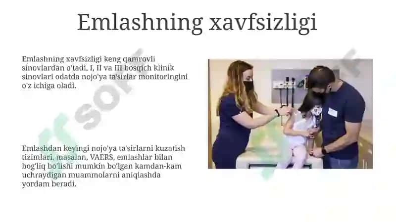 Aholini emlash qamrovining tendentsiyalari 8