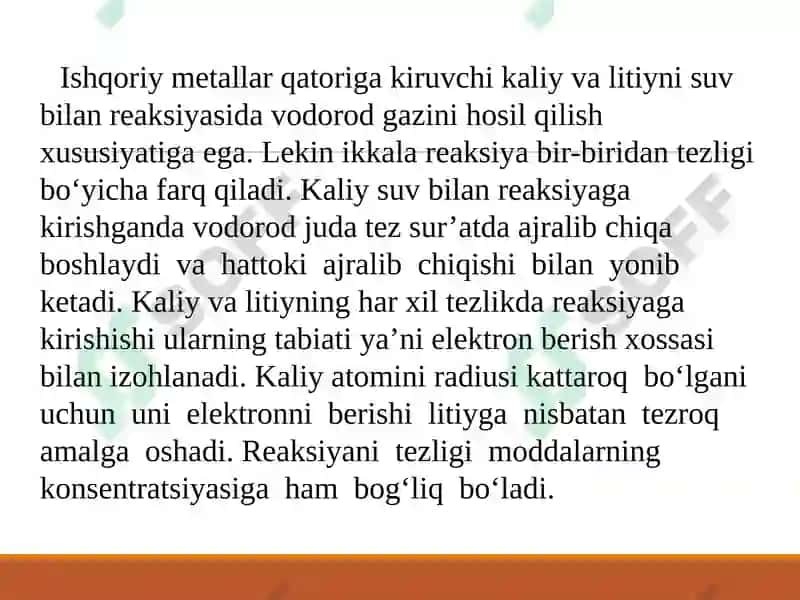 Reaksiya tezligi va unga ta’sir etuvchi omillar 8