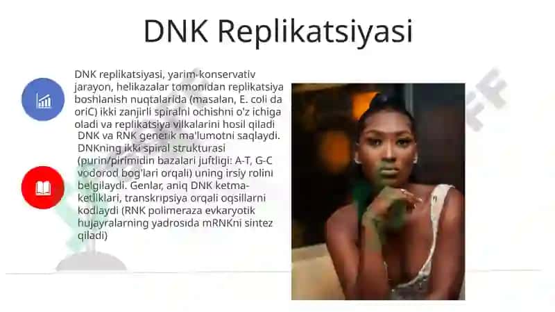 Nuklein kislotalar va irsiy belgilarining nasldan-naslga o‘tishdagi roli 8