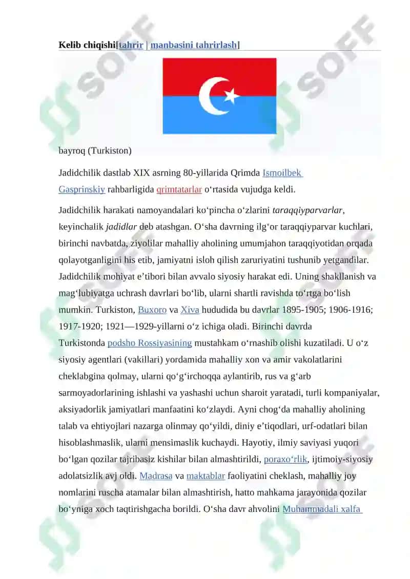 Savdo tijorat masalasini ilmiy asosda tashkil etish bo’yicha jadidlarning qarashlari va yondashuvi 8