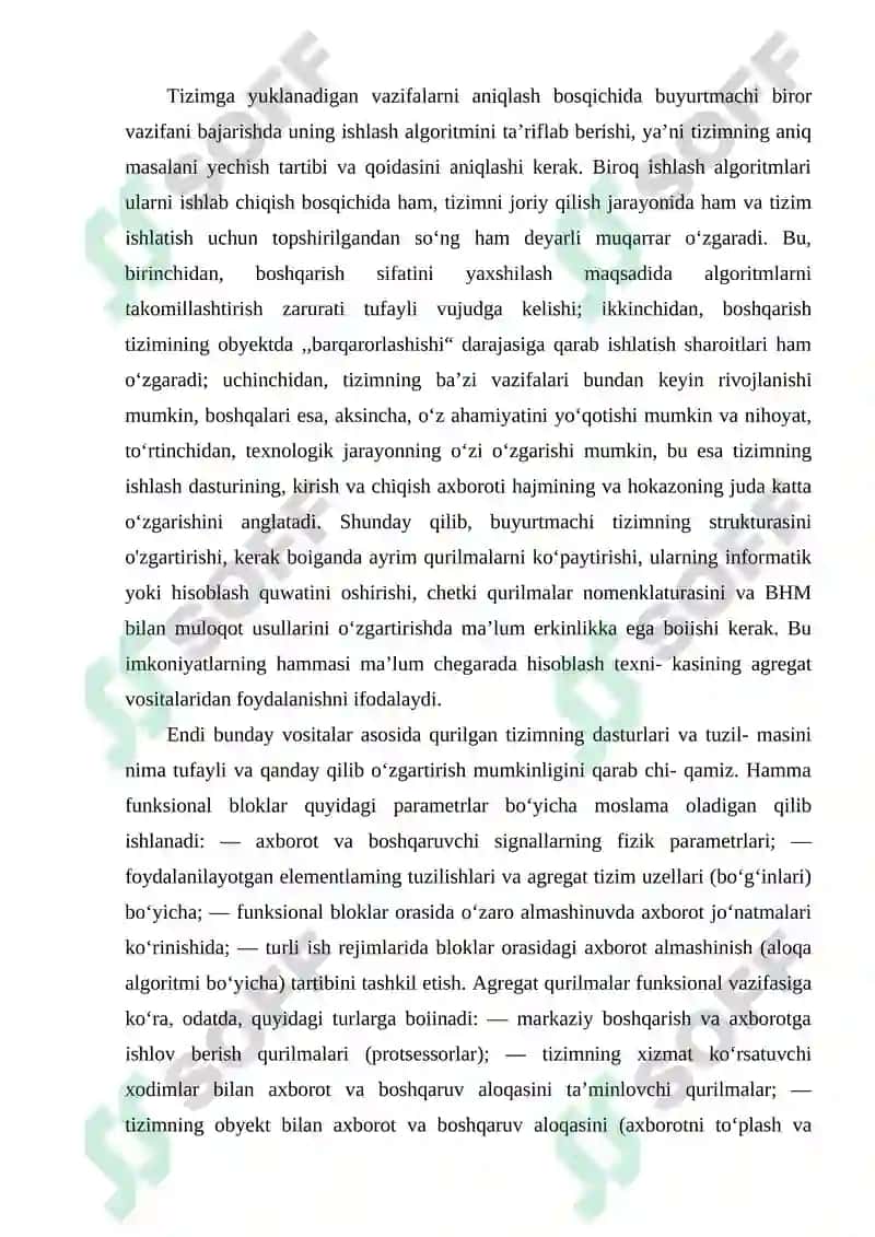 Pozision va konturli RDB texnologik jihozlar uchun boshqarish dasturlarini qo`llash va tayyorlash metodikasi 8