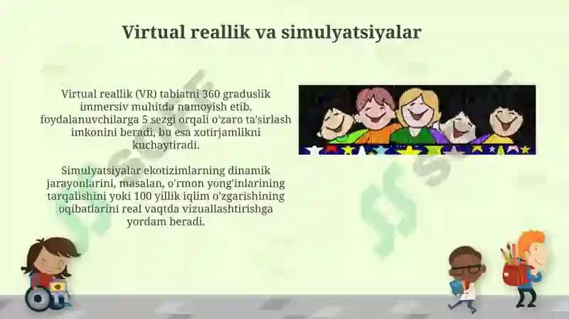 Tabiatni tanishtirishda vizual usullar 8