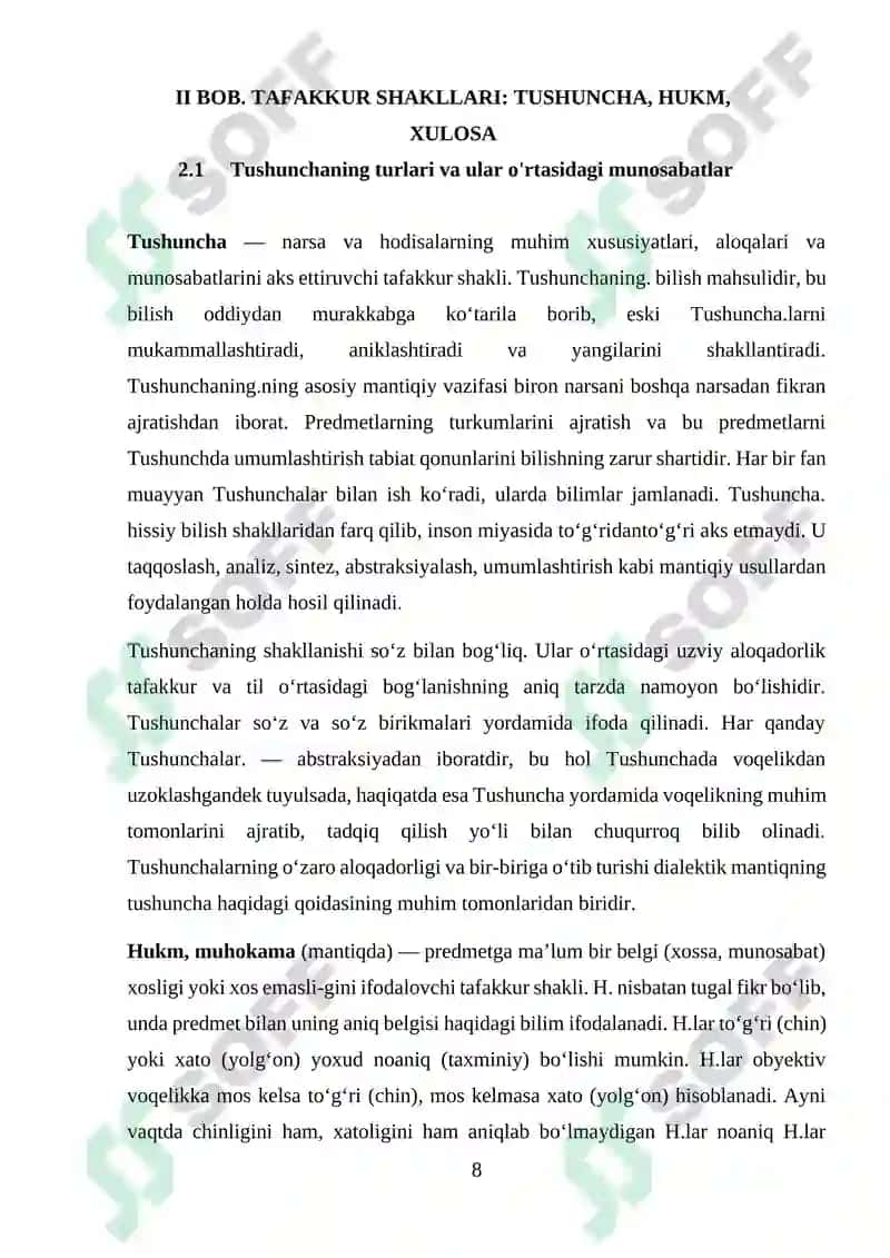 Tafakkur haqida umumiy tushuncha va uning xususiyatlari 8