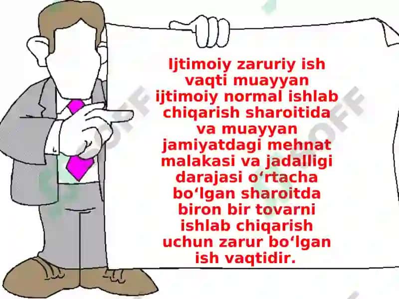 Bozor iqtisodiyoti mazmuni va uning amal qilishi 8