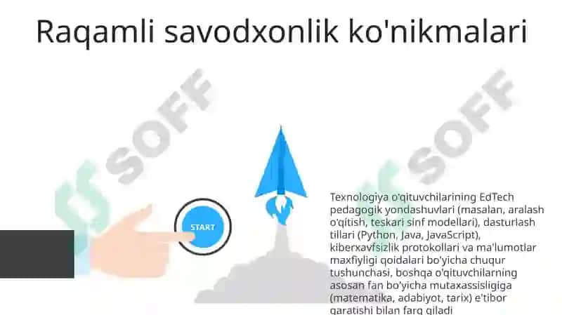 Tehnalogiya o‘qituvchisining boshqa fan o‘qituvchilaridan farqli jihatlari 8