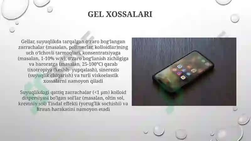 Silika sol'lari 8
