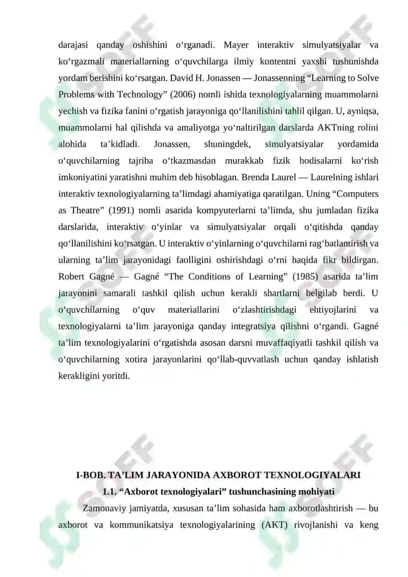 Fizika ta'limida axborot texnologiyalarini joriy qilish 8