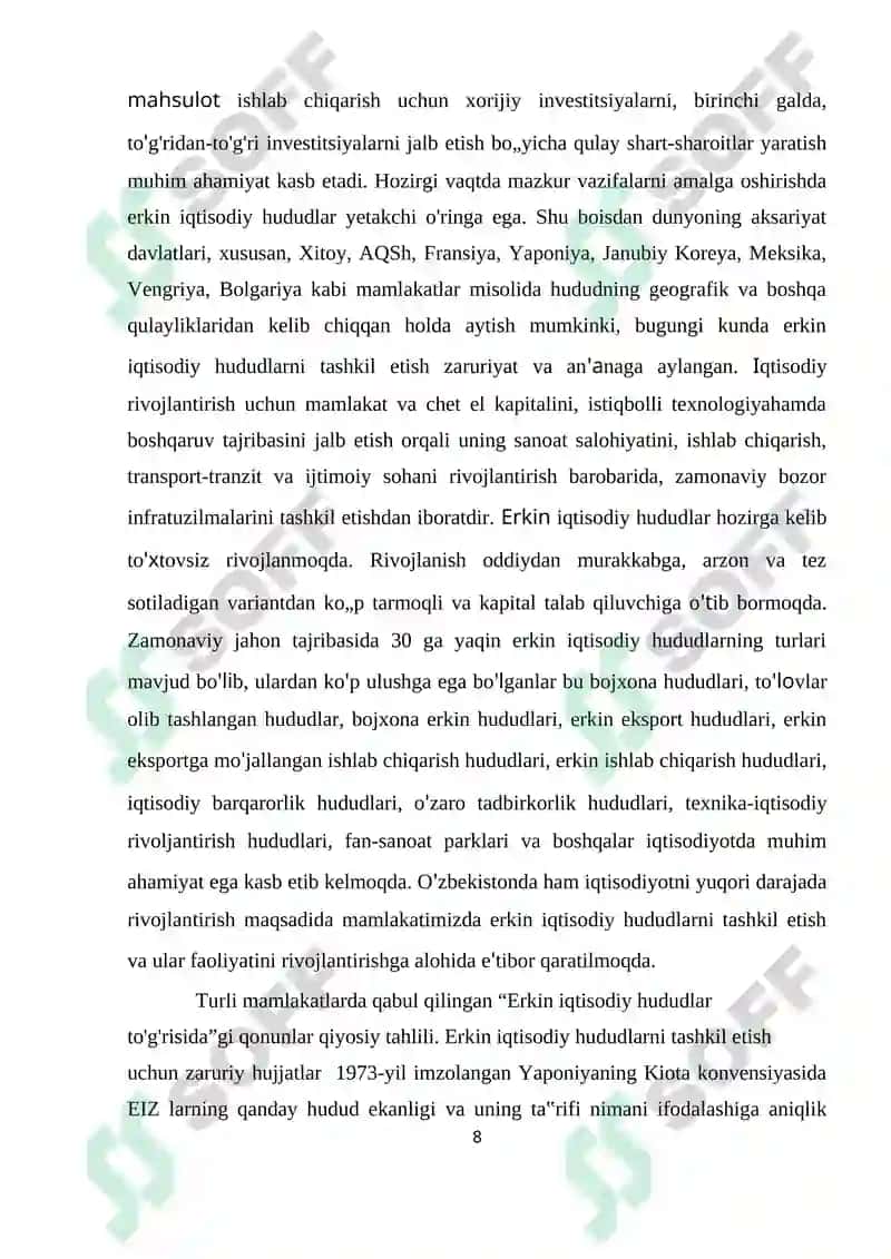 YAPONIYA ERKIN IQTISODIY ZONАSI 8