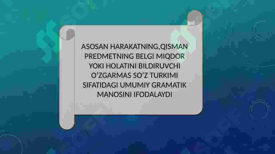 Ravishdoshlarda  daraja formasi. 3