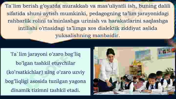Ta'lim tamoyillari va qoidalari 3