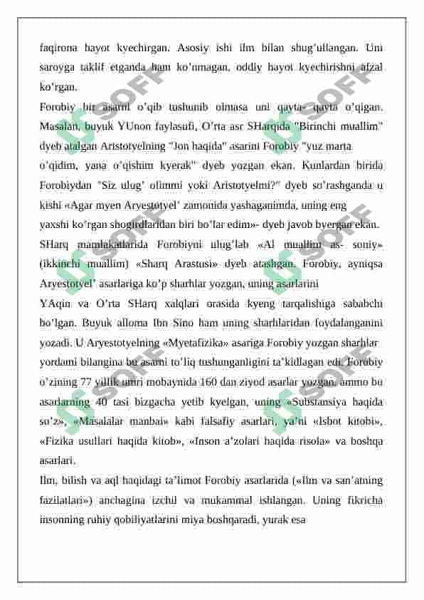 O’rta Osiyolik allomalarning jahon sivilizatsiyasiga qo’shgan hissasi 4