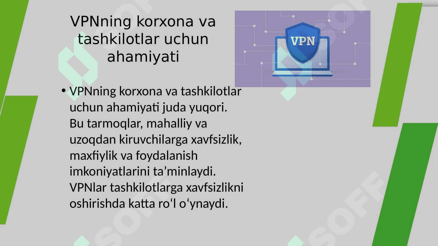 Korxona va tashkilot axborot komunikatsiya tizimlarida VPN tarmoq qurish 3